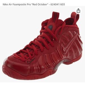 nike foamposite pro gym red sneakers 624041 603 chicago bulls pippen sz 7 Youth